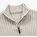 ZERMATT High Collar Half Zip Sweater