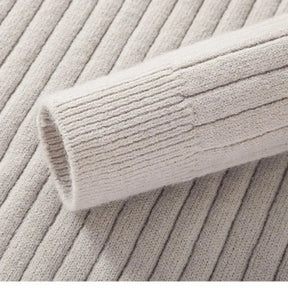 ZERMATT High Collar Half Zip Sweater