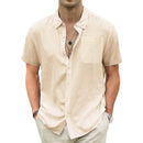 Camisa Masculina de Linho Marenzzo Riviera