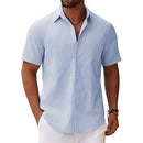 Camisa Masculina de Linho Marenzzo Toscana