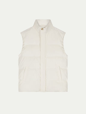 Ivory Corduroy AUR1 Body Warmer