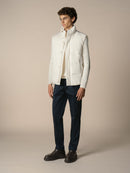 Ivory Corduroy AUR1 Body Warmer