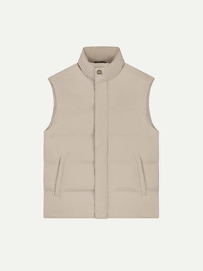 Beige Technical AUR1 Body Warmer