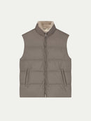 Ash Grey AUR1 Body Warmer Fur