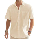 Camisa Masculina de Linho Summer Marenzzo