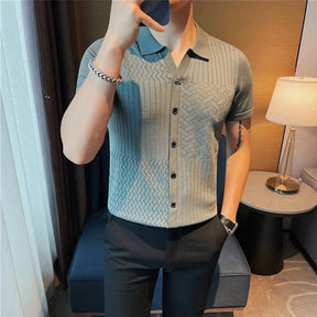 Camisa Polo Masculina Marenzzo Vintage