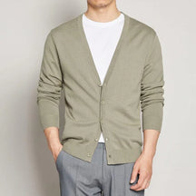 Cardigan Masculino Com Botões