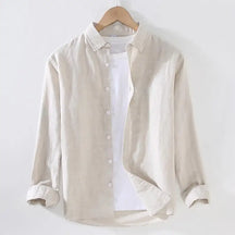 Camisa  de Linho Manga Longa Milano