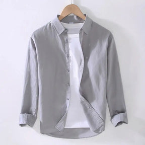 Camisa  de Linho Manga Longa Milano