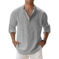Camisa de Linho Masculina Marenzzo - Hawaiian