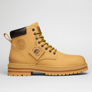 Bota Masculina Impermeável High em Couro para Outono Inverno