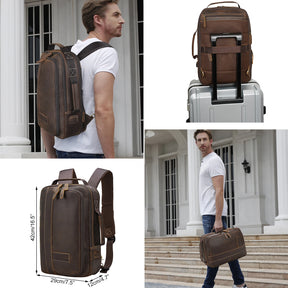 Mochila Executiva Couro Marenzzo Wholesale