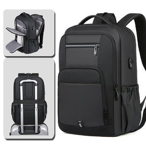 Mochila Esportiva USB Marenzzo