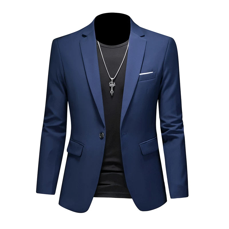 Blazer Masculino Slim Fit Plus Marenzzo